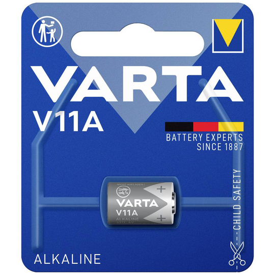 Varta ALKALINE Special V11A Bli 1 Specialbatteri 11 A Alkaliskt 6 V 38 mAh 1 st