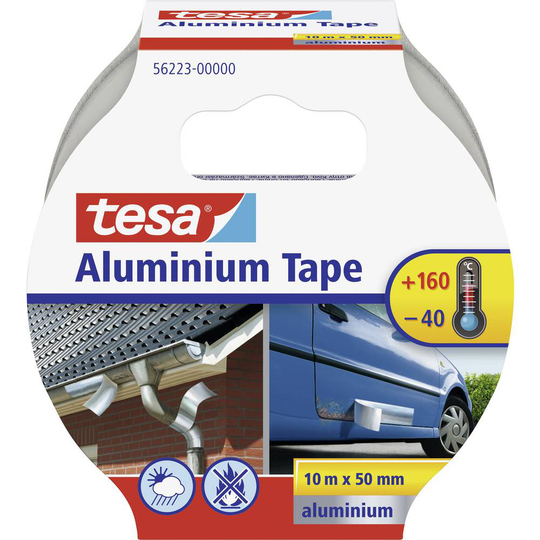 tesa Tesa 56223-00000-11 Aluminiumtejp Silver (L x B) 10 m x 50 mm 1 st