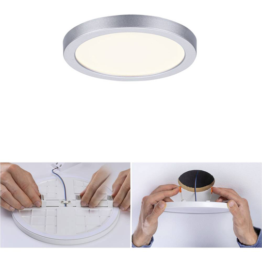 Paulmann 93033 AREO VariFit LED-panel infälld LED 6.5 W Krom (matt)