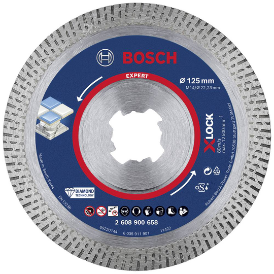 Diamantkapskiva Bosch Accessories 2608900658 Diameter 125 mm 1 st