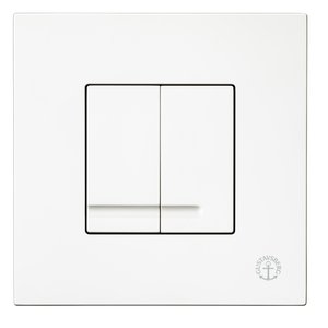GBG Väggtrycke Triomont XS duo vit - 7393651