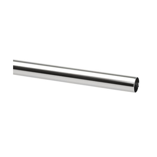 Elfa 621205 Klädstång silverfärgad Ø25 x 1245 mm