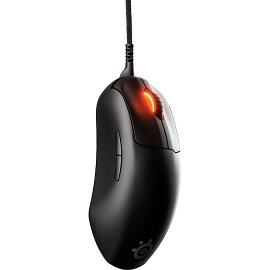 Steelseries Prime+ Gaming-mus Optisk Upplyst Svart