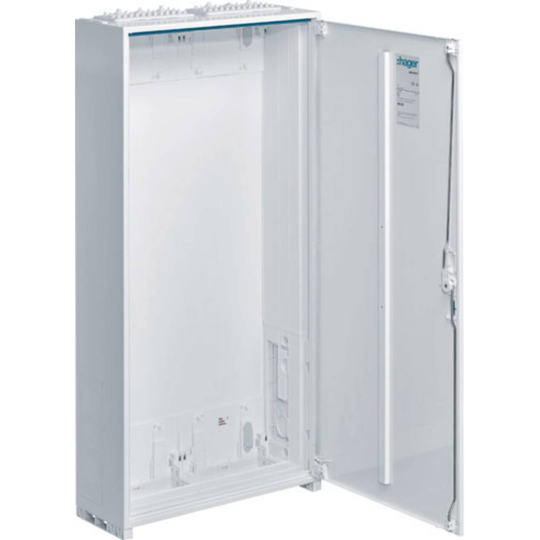 Hager ZB32S ZB32S Panel för mätarmontage Utanpåliggande, delvis försänkt, Infälld Moduler totalt = 168