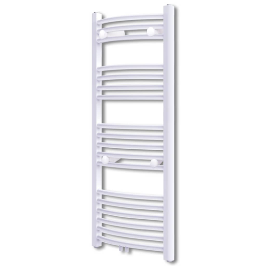 vidaXL Handdukstork centralvärme element båge 500 x 1160 mm