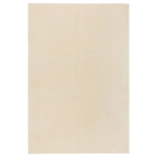 vidaXL Matta 200x290 cm gräddvit