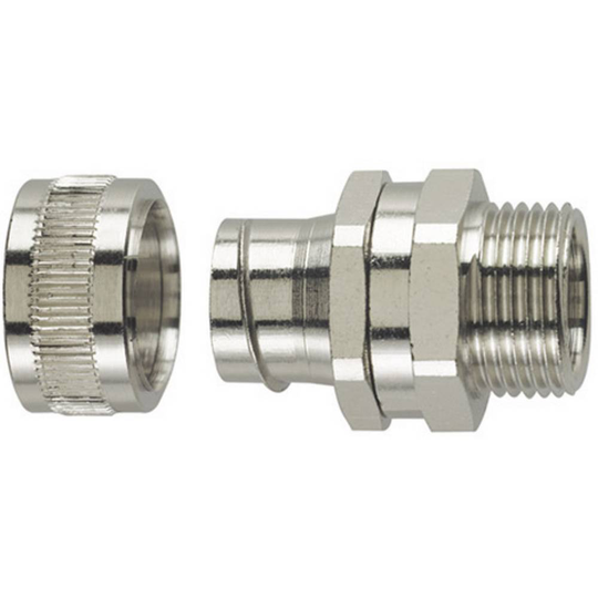 HellermannTyton 166-30400 SC10-SM-M12 Slangskruvlåsning Metall M12 6.80 mm Rak 1 st