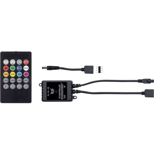 Ljudsensor 60 W (max) 12 V (max.) 12 V Plast (B x H x D) 60 x 22 x 35 mm Paulmann YourLED 70917