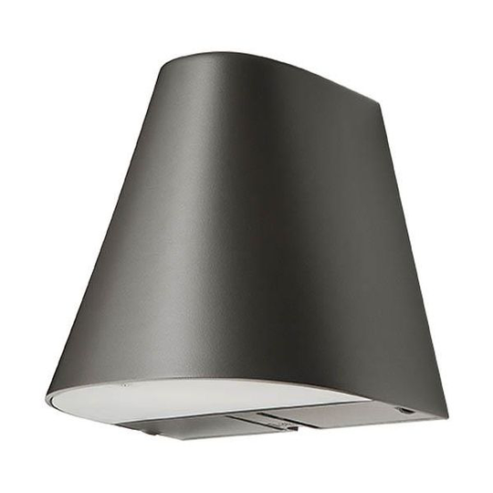 SG Armaturen Spike 1100 Väggarmatur grafit, 11 W, med kontakt