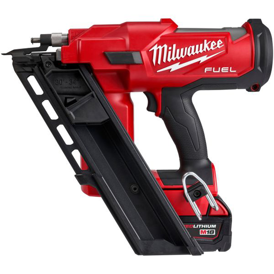 Milwaukee M18 FFN-502C Spikpistol med batteri och laddare