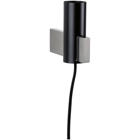 Väggbelysning E27 Paulmann Aik 79762 Svart