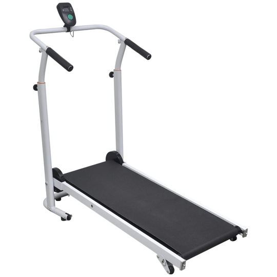 vidaXL Mini löpband hopfällbart 93 x 36 cm svart