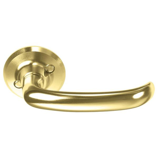 ASSA 6640 Dörrhandtag PP, 40-75 mm Mattborstad mässing