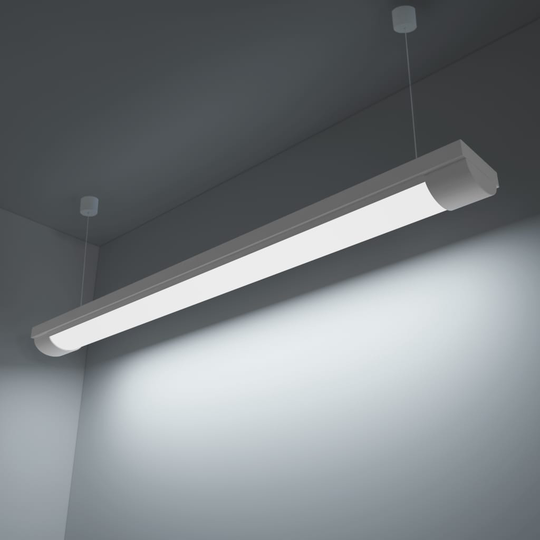 Kontorsbelysning Kallvit LED 28W inkl. kabelset