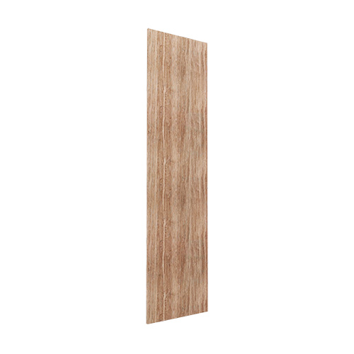 Avslutssida Atlanta garderob 236 cm, Ljus rustik ek