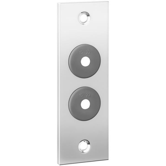 Trio Perfekta Design Line 8531926 Täckbricka 2-håls. 10-22 mm
