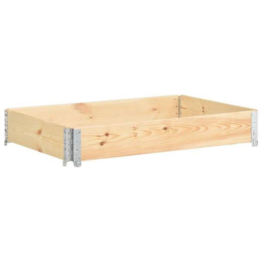 vidaXL Pallkrage 50x150 cm massiv furu
