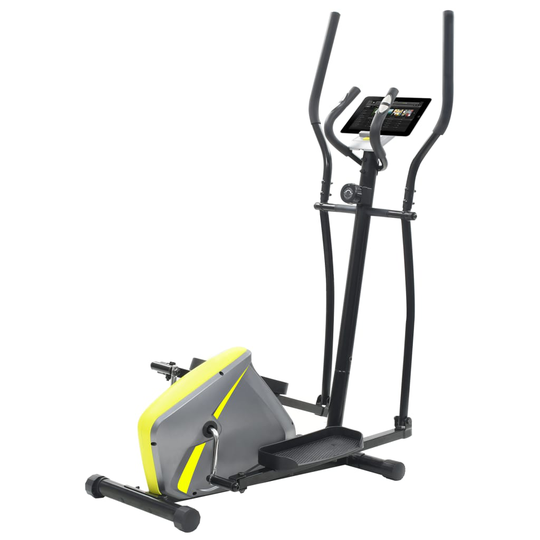 vidaXL Crosstrainer magnetiskt motstånd med pulsmätning