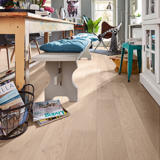 Trägolv Meister Longlife PD 400 Pearl Ek Livlig 8544