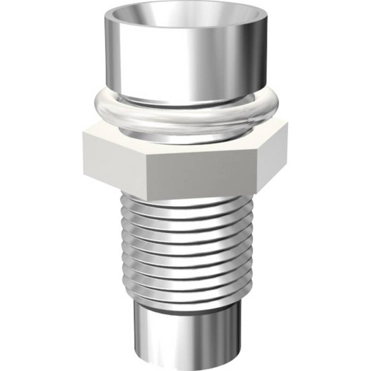 Signal Construct SMZ1069 SMZ1069 LED-sockel Metall Passar till LED 3 mm Skruvfäste