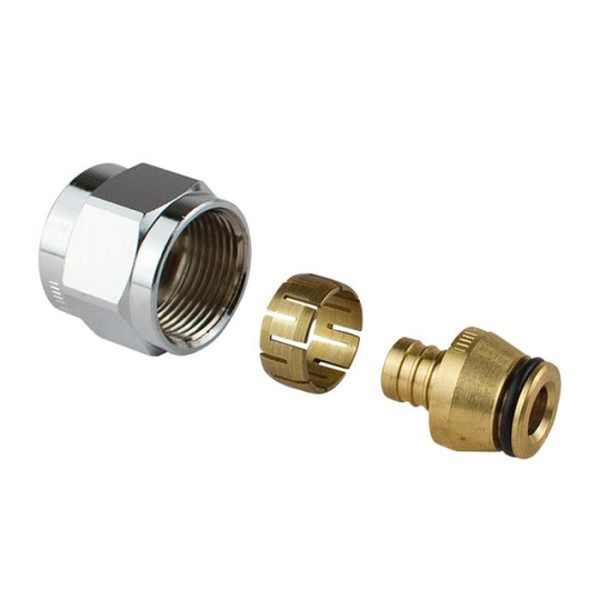Uponor 1881324 Kopplingsset förnicklad, G22
