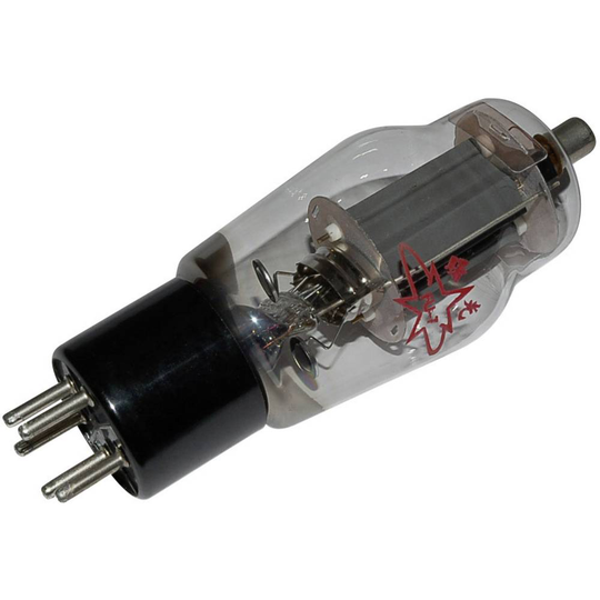 807 = QE 06/50 Elektronrör Strålpentod 400 V 140 mA Antal poler: 5 Lampsockel: 5-polig Medium Innehåll 1 st