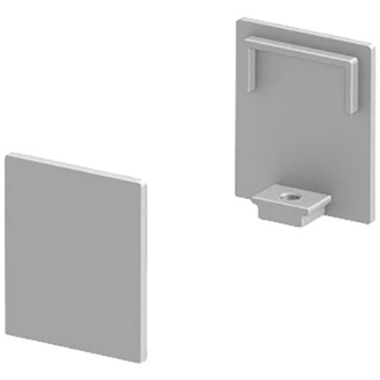 Ändlock Aluminium (L x B x H) 5.5 x 17.5 x 21 mm SLV GRAZIA 10 1000481