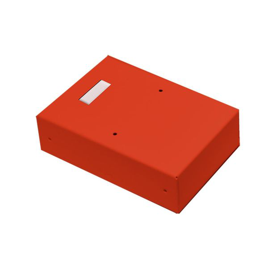 Alarmtech 3201.03R Kopplingsbox öppen, för signeringsplint För 1 modulinsats