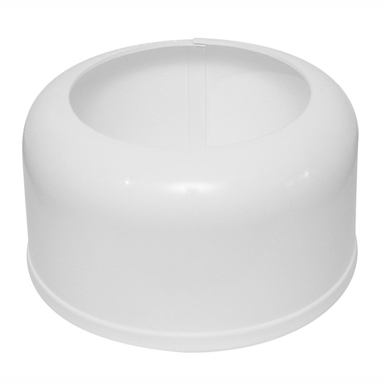 GOLVHUV FÖR WC & PVC-RÖR VIT 100MM | Beijerbygg Byggmaterial