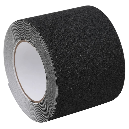 vidaXL Halkskyddande tejp svart 0,1x10 m PVC