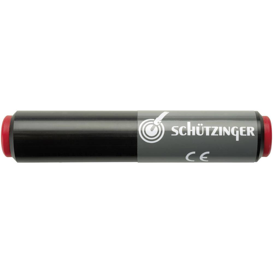 Anslutningskoppling 4 mm hylsdon - 4 mm hylsdon Svart Schützinger SKU 7035/NI/SW 1 st