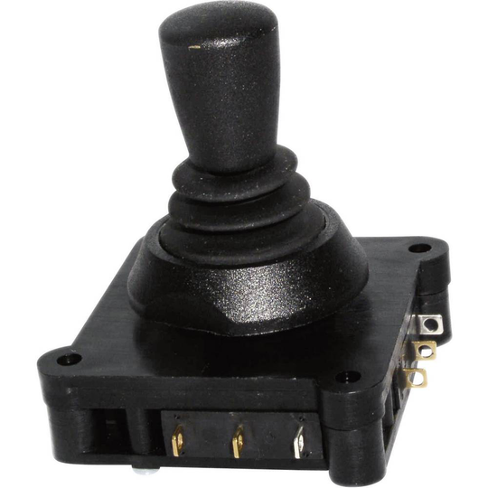 Joystick 250 V/AC Vred Lödning IP65 (front) APEM 1D15F1500 1 st