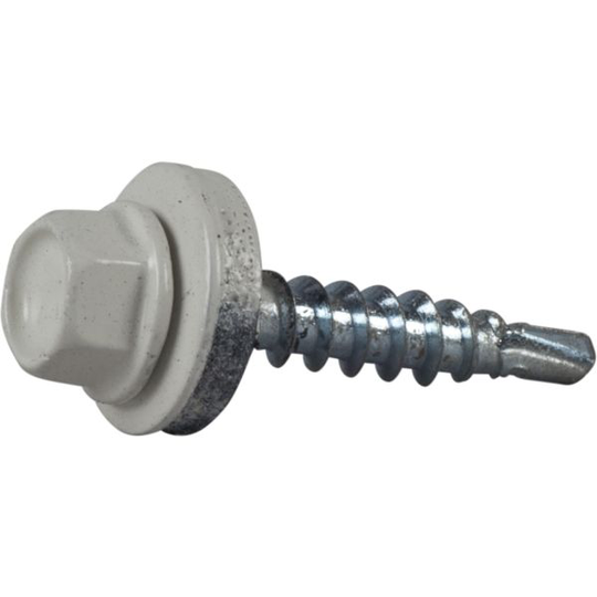 ESSVE 64905 Farmarskruv 4,8 x 28 mm, borrspets, 250-pack Vit (RR20)