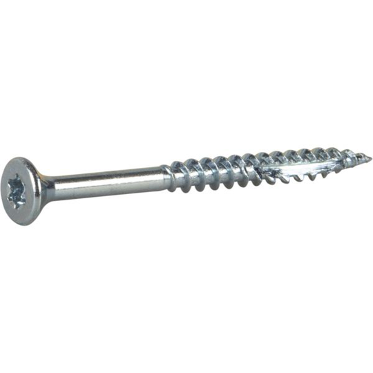 ESSVE 116017 Träskruv Ø4 x 50 mm, försänkt, FZB, 4000-pack