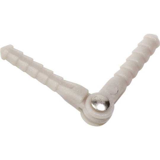 Reely Pin-gångjärn Rund Plast (Ø x L) 2 mm x 33 mm 5 st
