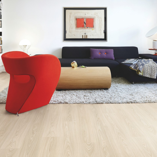 Laminatgolv Pergo Classic Plank Beige Sand Oak
