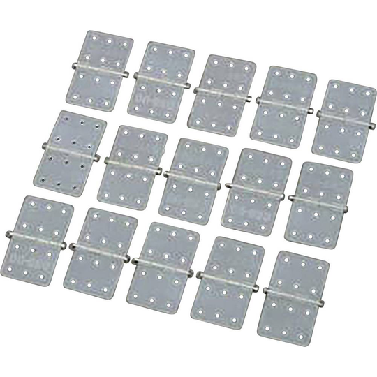 DU-BRO Hinges 11/28 Gångjärn Rektangulär Polyamid (L x B) 28 mm x 11 mm 15 st