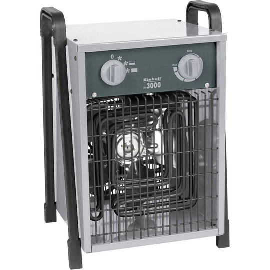 Byggfläkt Einhell EH 3000 1500 W, 3000 W Grå, Svart 2338260