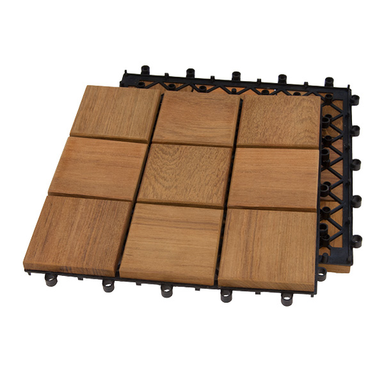 Trall Teak Deltaplattan 30x30 Typ H