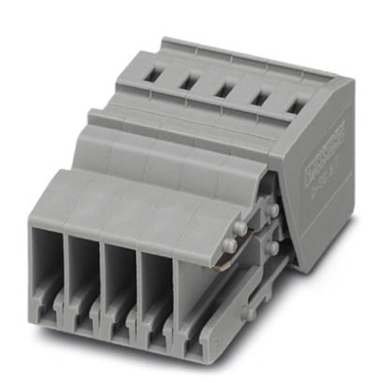 Phoenix Contact SC 2,5/ 8 3042308 Koppling Antal poler: 1 0.08 mm² 2.5 mm² Grå 25 st