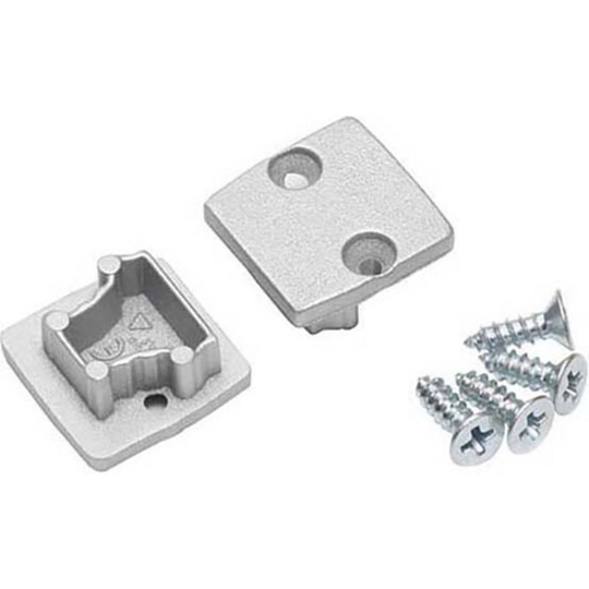 Ändstycke Aluminium (B x H) 16 mm x 16 mm Brumberg 53062260 70452567