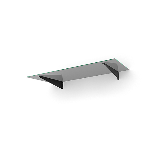 Entrétak Easy Collection - Flat Flat Svart, Flat Svart, Tonat glas