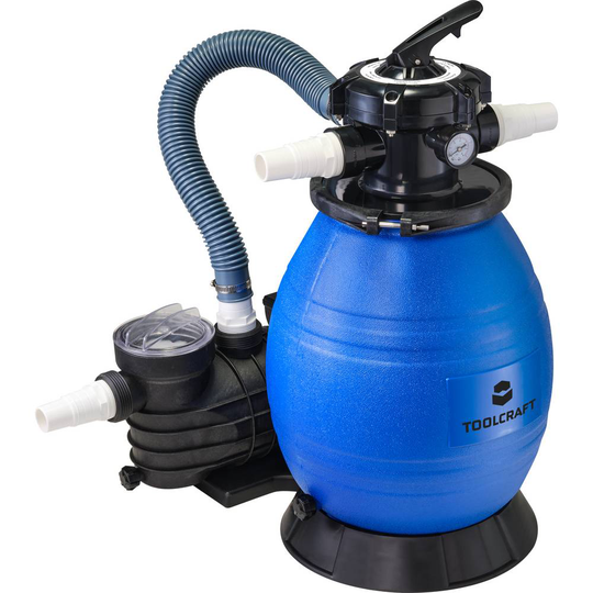 Sandfiltersystem TOOLCRAFT 4000 l/h 8 m