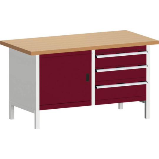 Bott 41002026.24V Låda arbetsbänk (B x H x D) 1500 x 840 x 750 mm