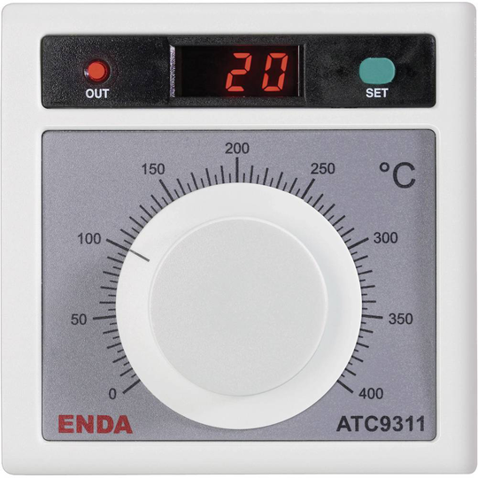 Enda ATC9311-FE-400-230-SSR Termostat J 0 till +400 °C SSR (L x B x H) 50 x 96 x 96 mm