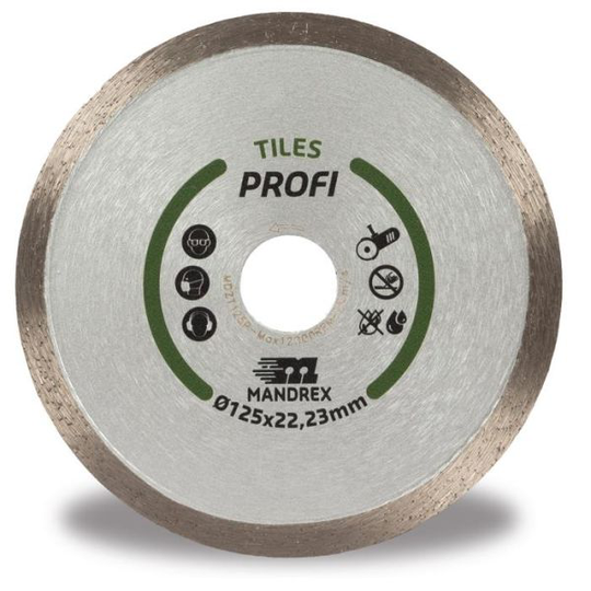 Mandrex Tiles Profi Diamantkapskiva 115 mm