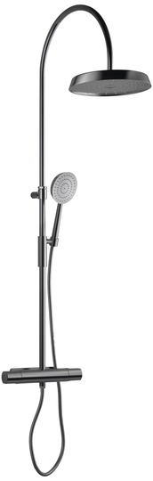Tapwell Takdusch ARM7300-160 Black Chrome