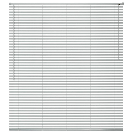 vidaXL Persienner aluminium 80x130 cm silver