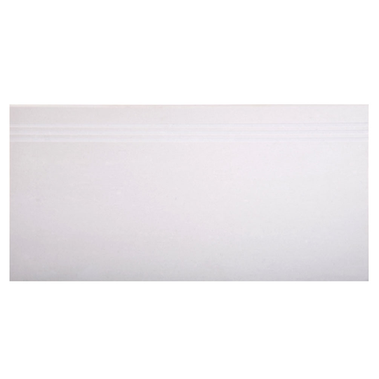 Klinker Arredo Fojs Collection Snow White Matt 60x60 cm Trappsteg/Trappnos