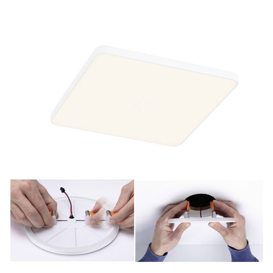 LED-panel infälld 12 W N/A Paulmann 79948 Vit